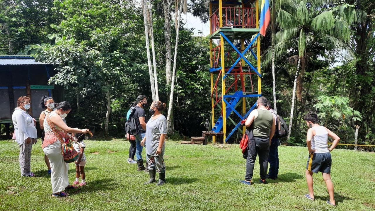 Cabanas Alto Del Aguila Puerto Nariño Kültér fotó