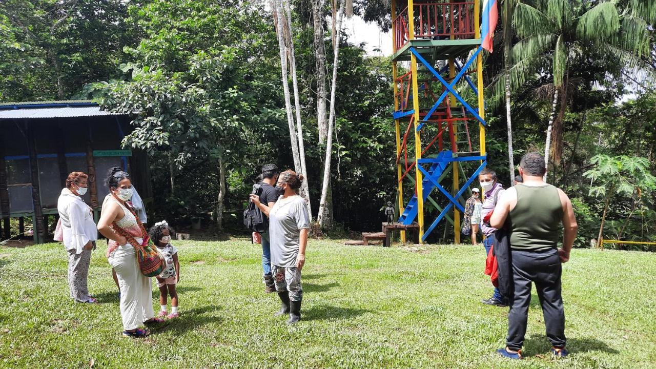 Cabanas Alto Del Aguila Puerto Nariño Kültér fotó